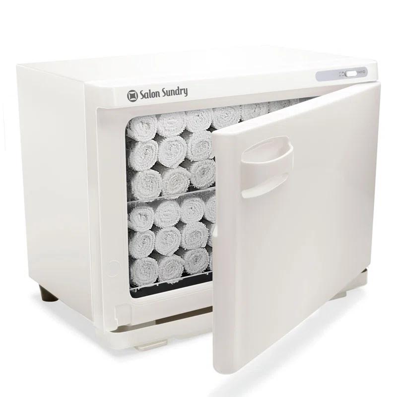 Salon Sundry SPA-CABI-507-WHT 2 in 1 Freestanding Electric Towel  Warmer
