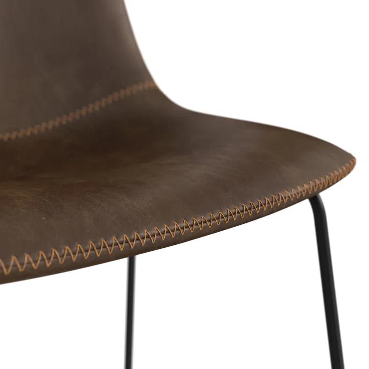 Nia Vegan Leather Bar & Counter Stool (Set of 2)