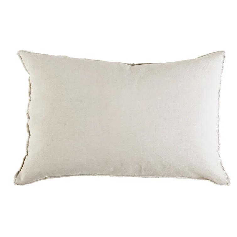 Blair Stonewashed Linen Sham by Pom Pom at Home - Taupe / Standard