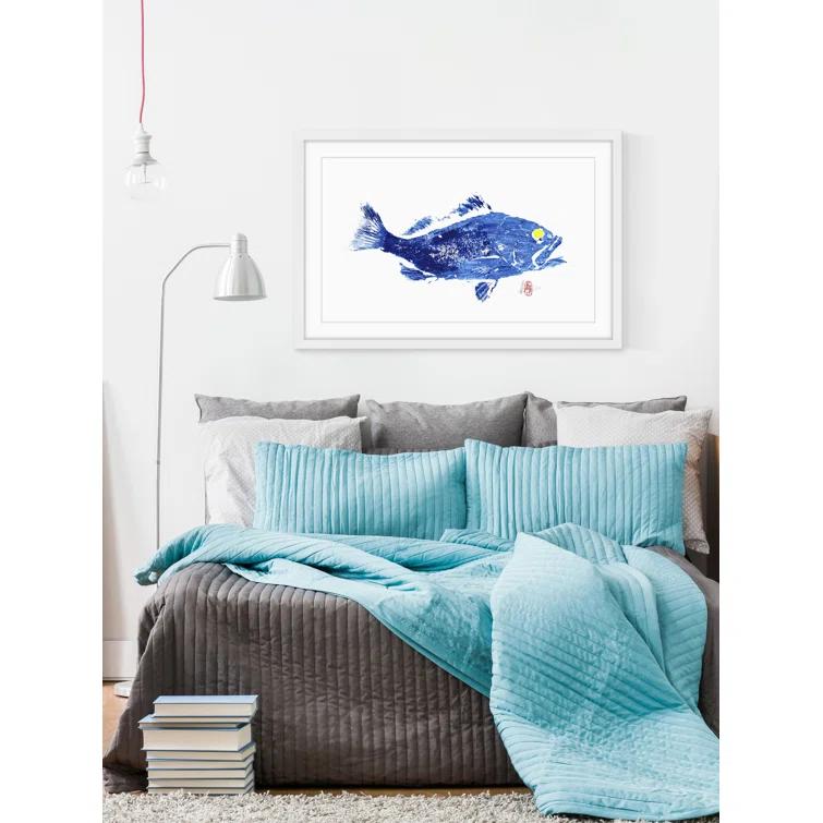 Marmont Hill " Grouper In Blue " by Andrew Clay