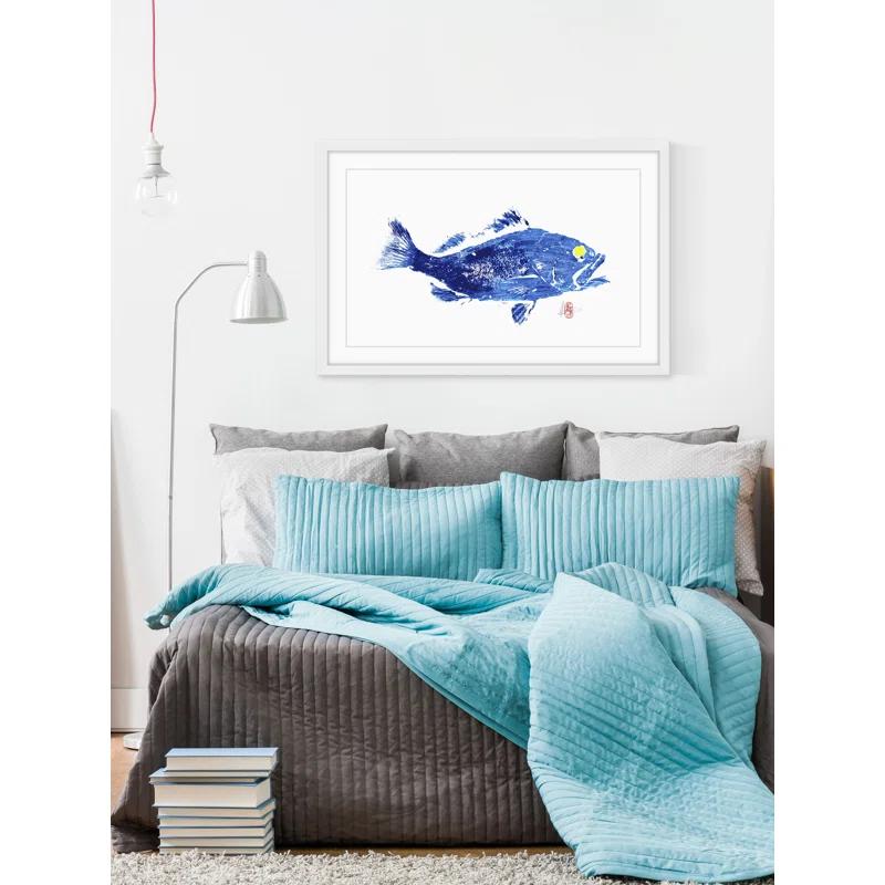 Marmont Hill " Grouper In Blue " by Andrew Clay