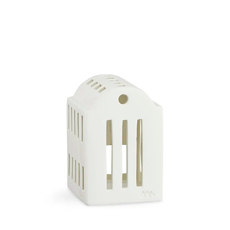 Kähler Urbania 4.1'' H Concrete / Cement Tabletop Lantern