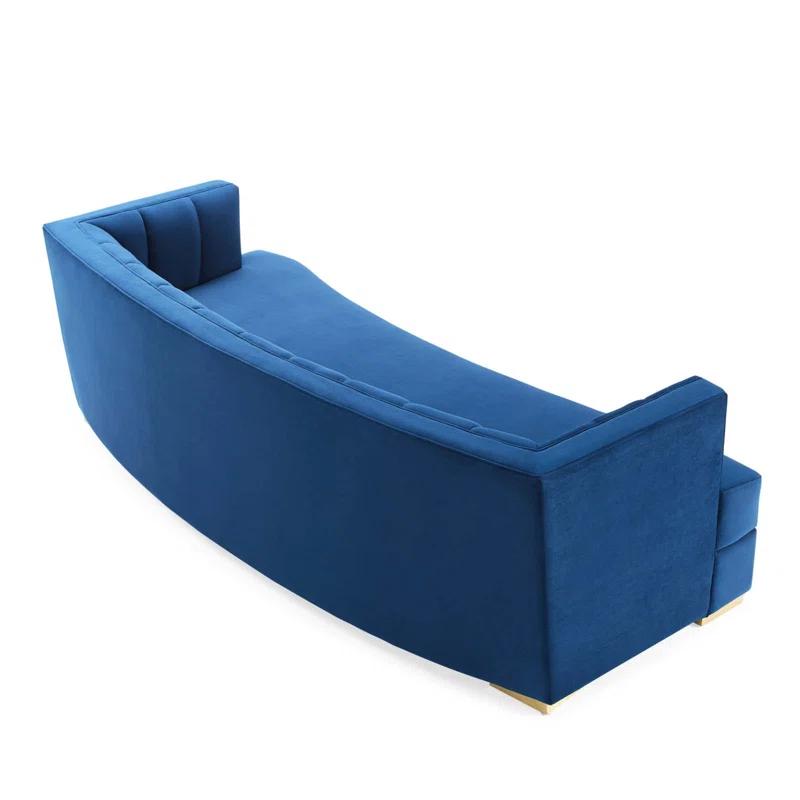 Modway Modway Encompass Channel Tufted Performance Velvet Curved Sofa