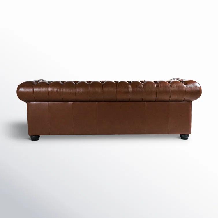 Freddie 95'' W Leather Sofa