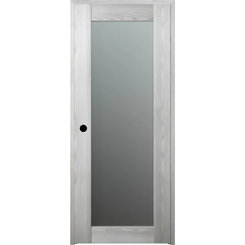 Belldinni Avon 79.37'' Solid + Manufactured Wood Paneled Prehung Door