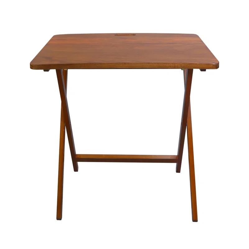 Arizona Folding Table with Solid American Gum - Sweet Oak