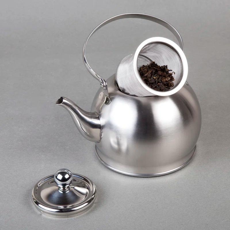 Creative Home Stainless Steel Stovetop Tea Kettle