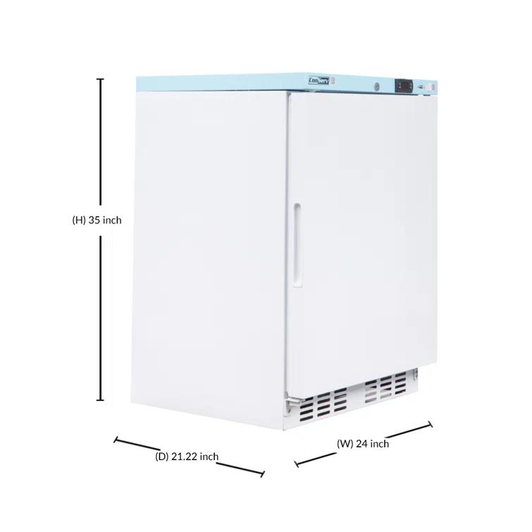 Equator Advanced Appliances Compact 24in COMMERCIAL/PHARMACEUTICAL Refrigerator 3.9cf WIFI 110V