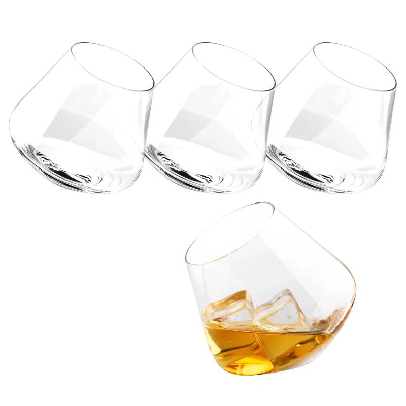 MyGift 35oz. Wine Glass Set (Set of 4)