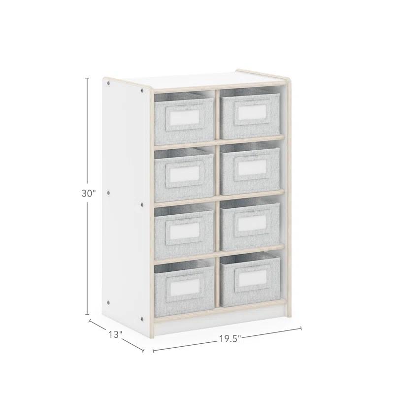 EdQ Essentials Bin Cubby Storage Organizer