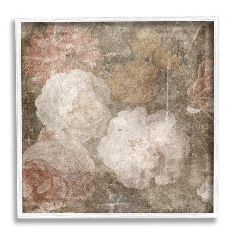 Stupell Industries " Vintage Peony Blooms " by LSR Design Studio