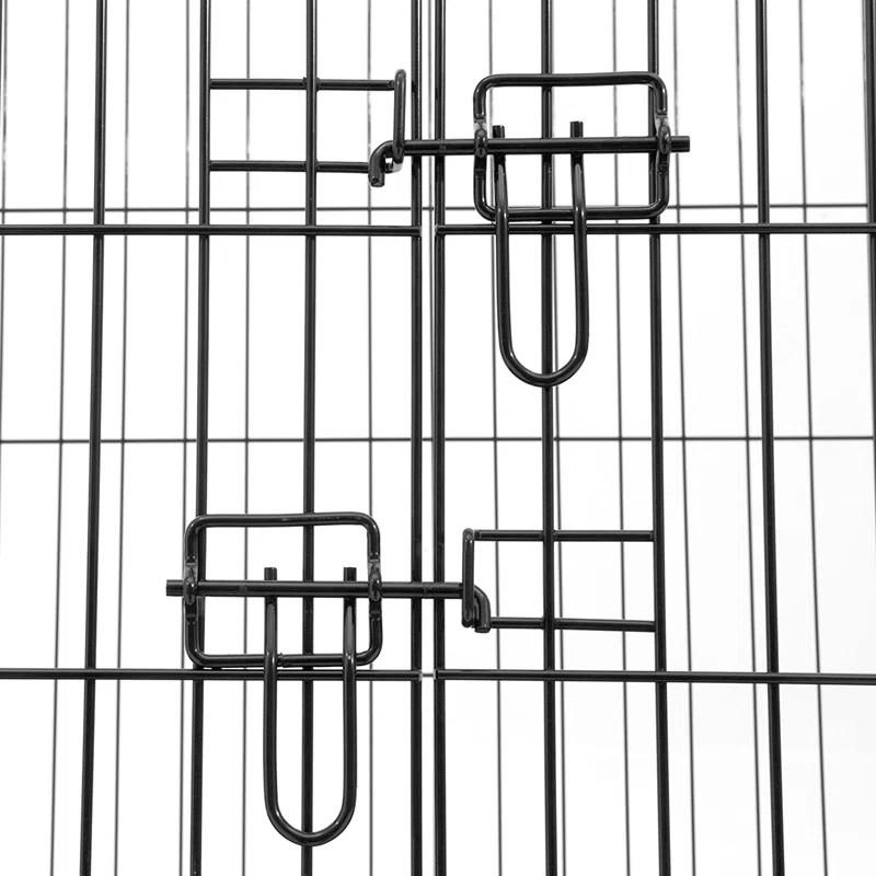 Lucky Dog Sliding Door Crates Pet Crate with Sliding Double Door