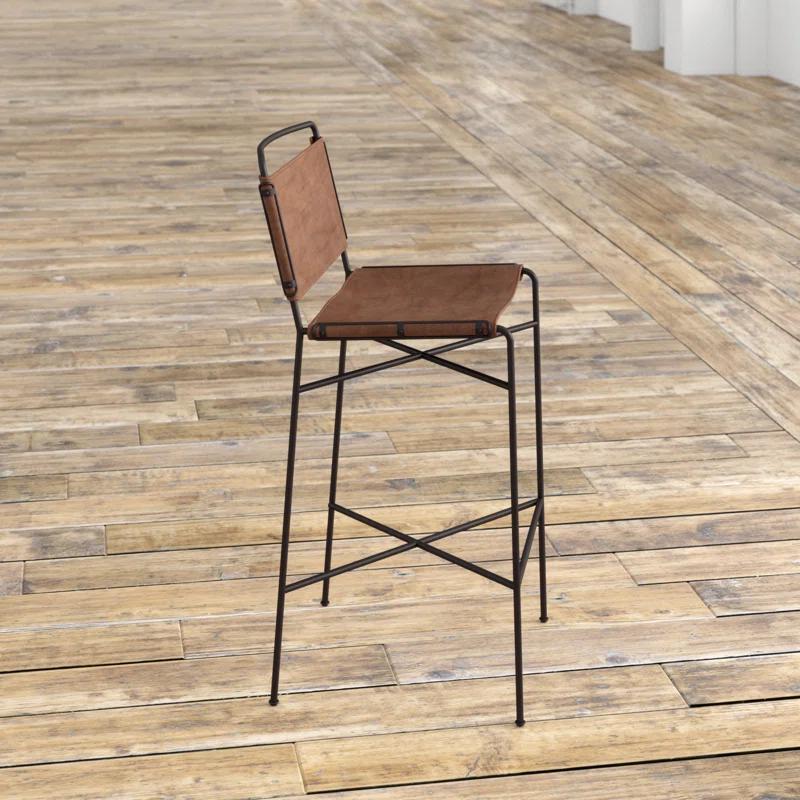 Trysta Bar And Counter Stool - Brown / Bar