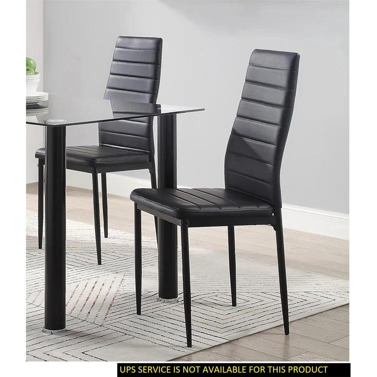Wenty Modern upholstered dining chairs,dining room chairs,side chairs,kitchen chairs (Set of 2)
