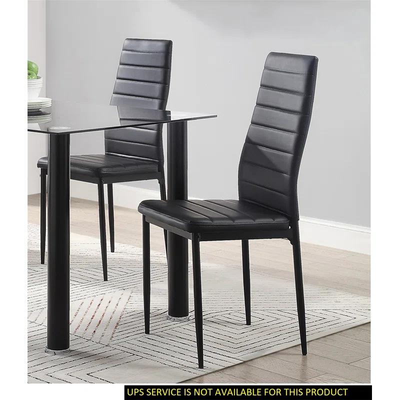 Wenty Modern upholstered dining chairs,dining room chairs,side chairs,kitchen chairs (Set of 2)
