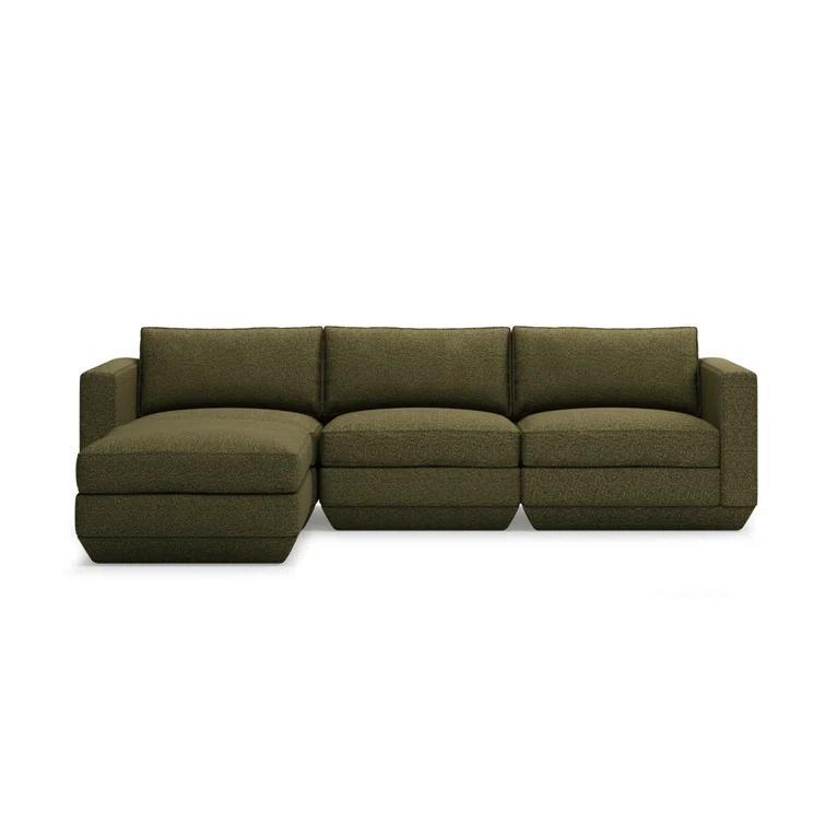 Gus* Modern Podium Modular 4 PC Sectional