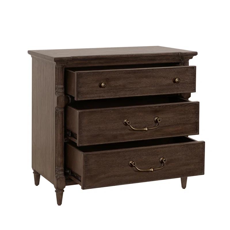 Revival Row 3-Drawer Bachelor's Chest