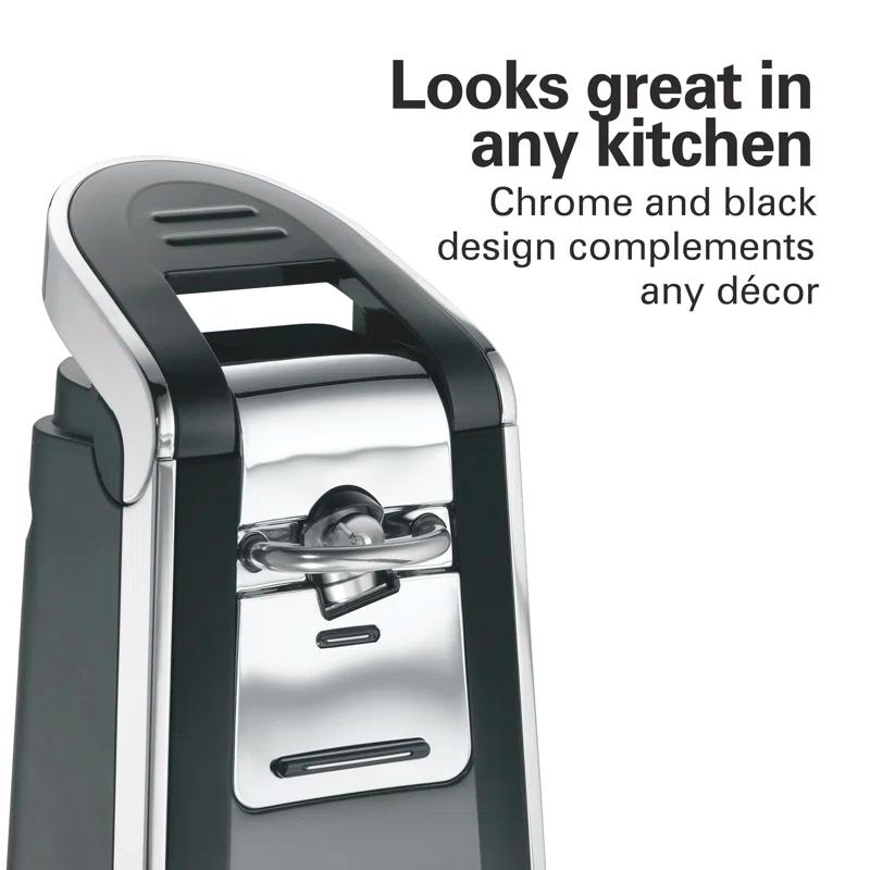 Hamilton Beach Hamilton Beach SmoothTouch Electric Automatic Can Opener with Easy Push Down Lever, Eliminates Sharp Edges, Opens All Standard-Size and Pop-Top Cans, Extra Tall