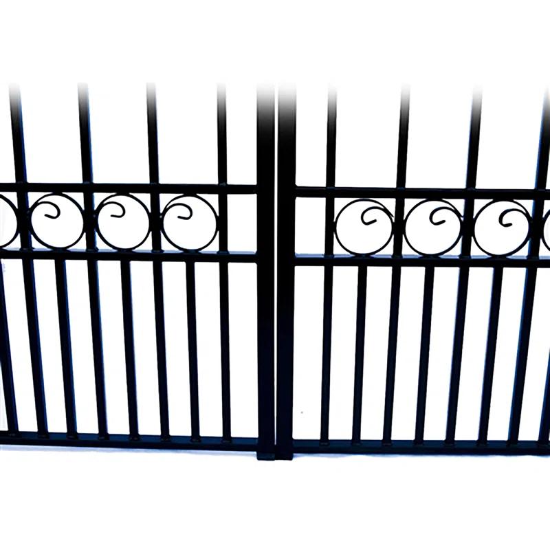 ALEKO London Black Metal Gate