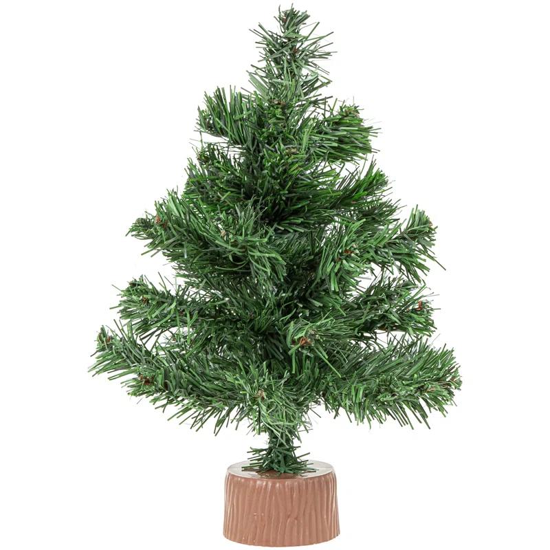 12" Mini Pine Full Artificial Christmas Tree Unlit