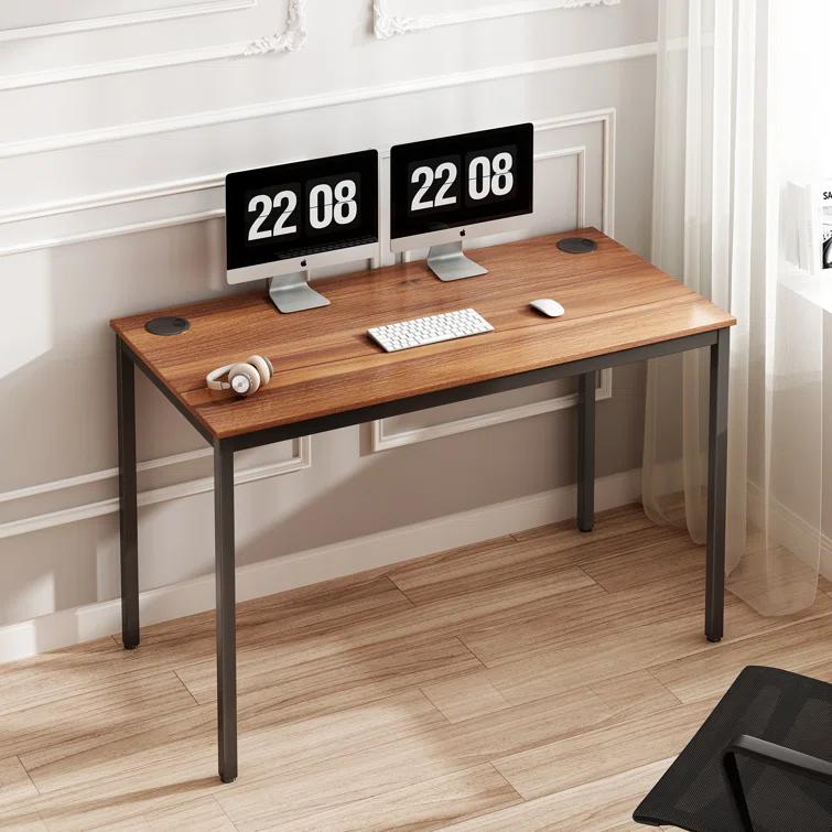 Eureka Ergonomic Metal Base Computer Desk