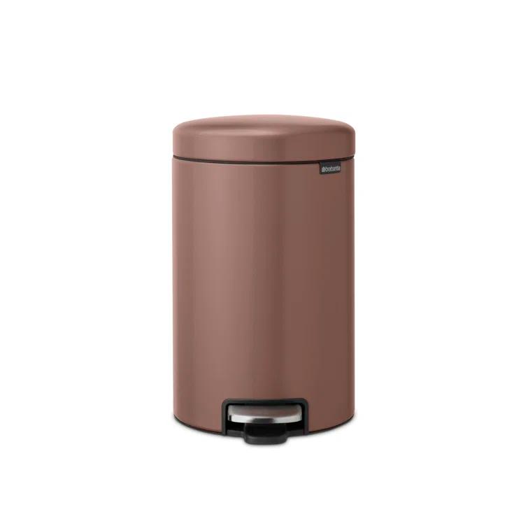 Brabantia Newicon Step On Trash Can, 3.2 Gallon (12 Liter)