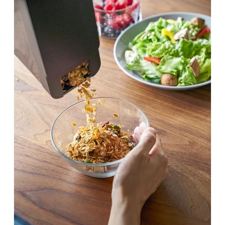 Yamazaki Home Yamazaki Home Dry Food Storage Container With Sliding Lid , Cereal, Grains, Pasta, Flour, 9.5 cups