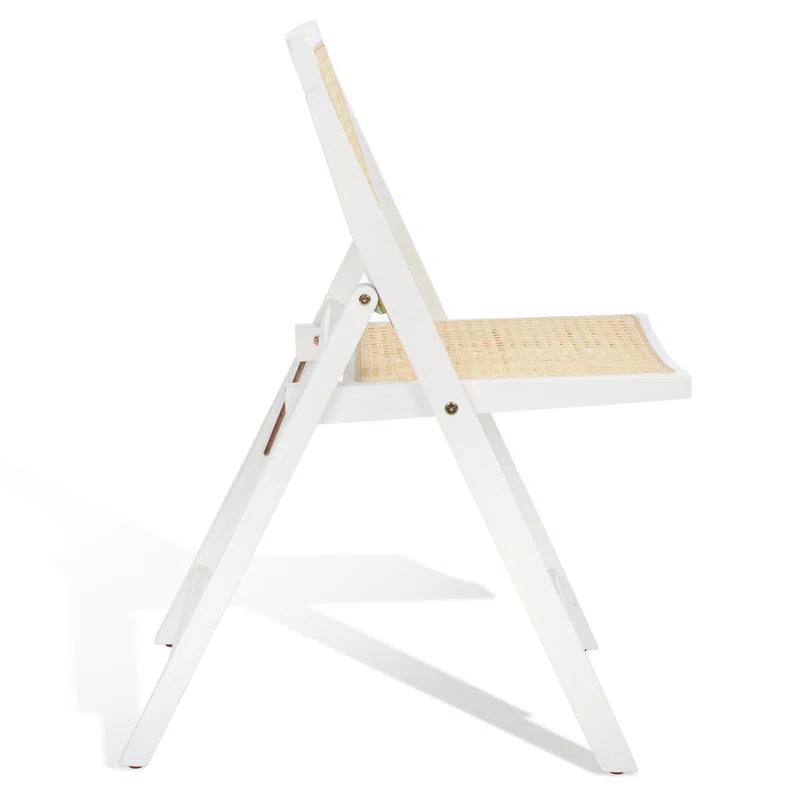 Dan Rattan Folding Dining Chair (Set of 2)