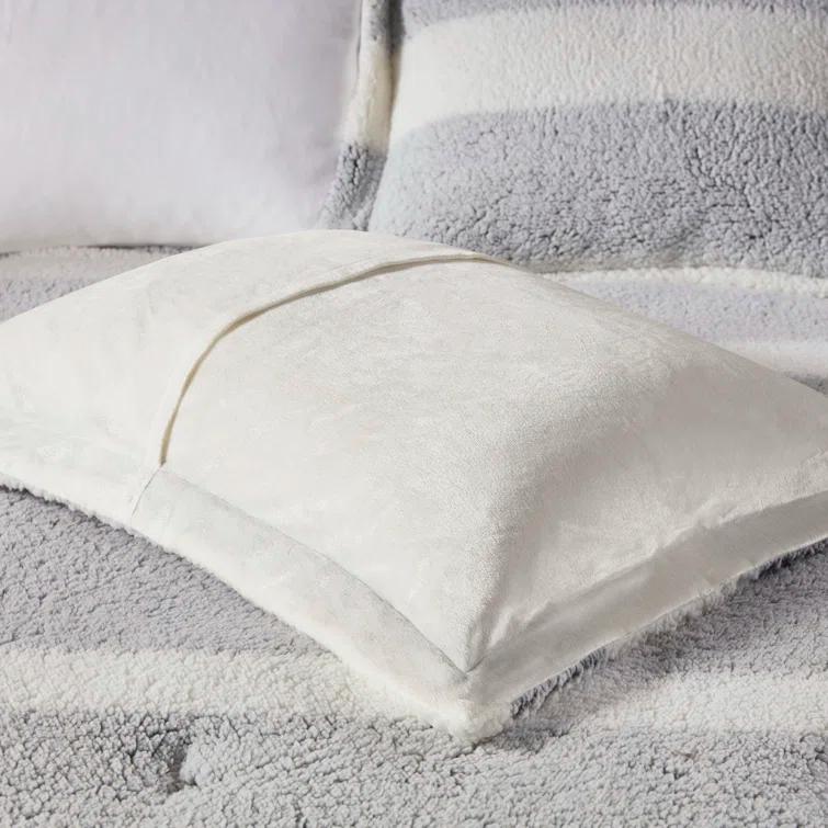 Madison Park Hollis Sherpa Comforter Set
