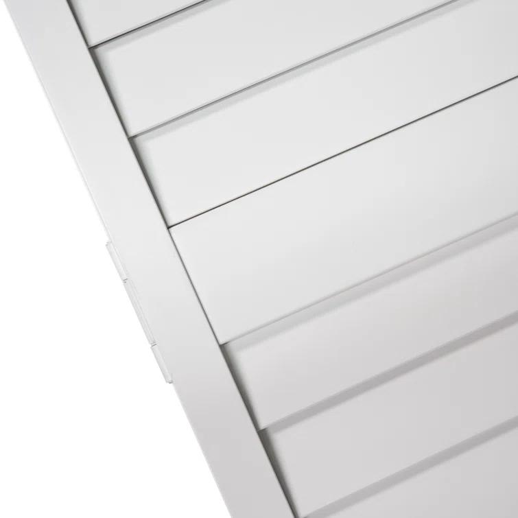 Kimberly Bay Louvered Wood Painted Plantation Bi-Fold Door