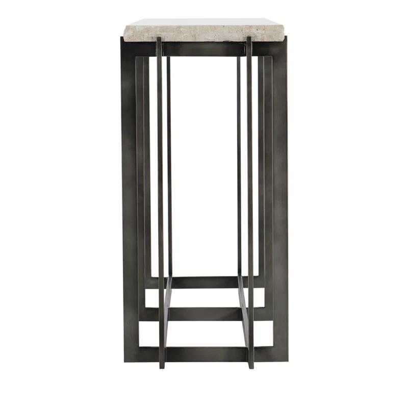 Hathaway 57.13'' Stone Console Table
