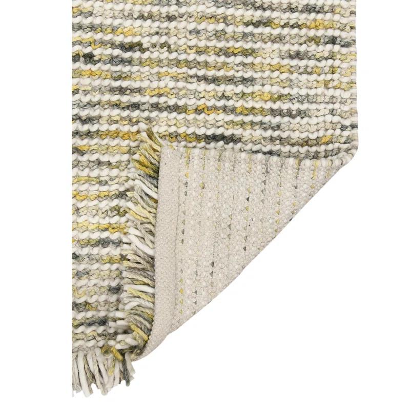 Cableknit Striped Rug