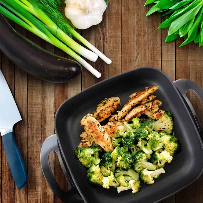 Better Chef Better Chef Carbon Steel Non-Stick Skillet with Lid