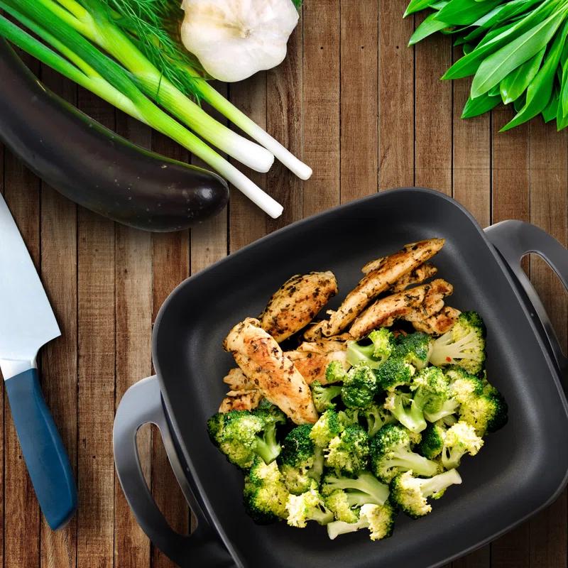 Better Chef Better Chef Carbon Steel Non-Stick Skillet with Lid