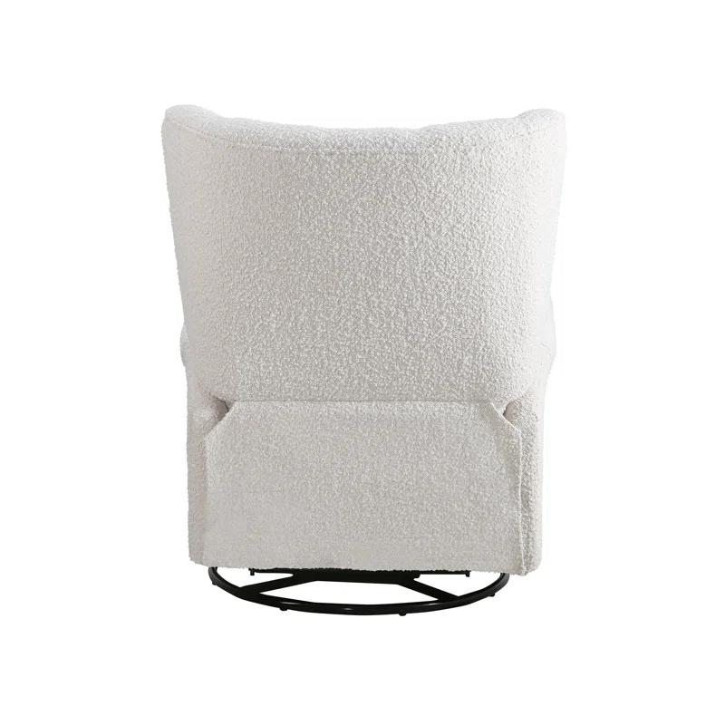Second Story Home Alice Wingback Swivel Recliner
