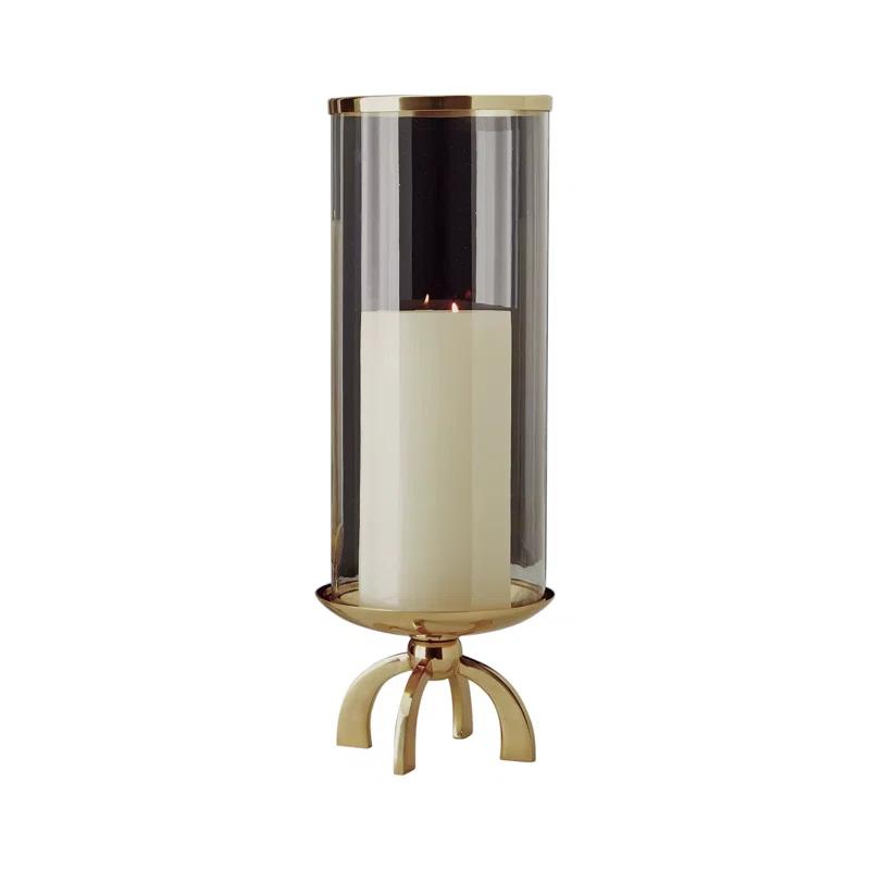 Global Views Quad Base Hurricane-Brass