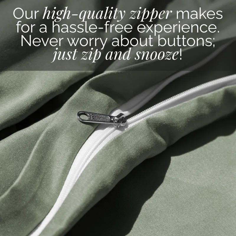 SouthShore Fine Linens Southshore Fine Linens Microfiber Duvet Cover Set with shams