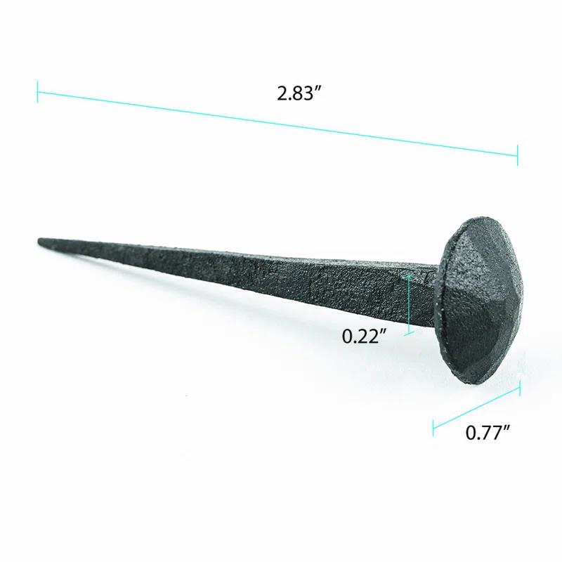The Renovators Supply Inc. Decorative Clavos Round Head Wrought Iron Nail