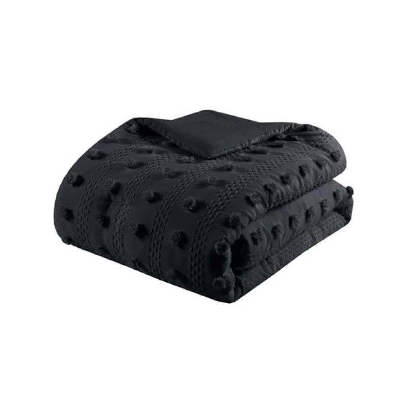 Intelligent Design Clip Jacquard Duvet Cover Set