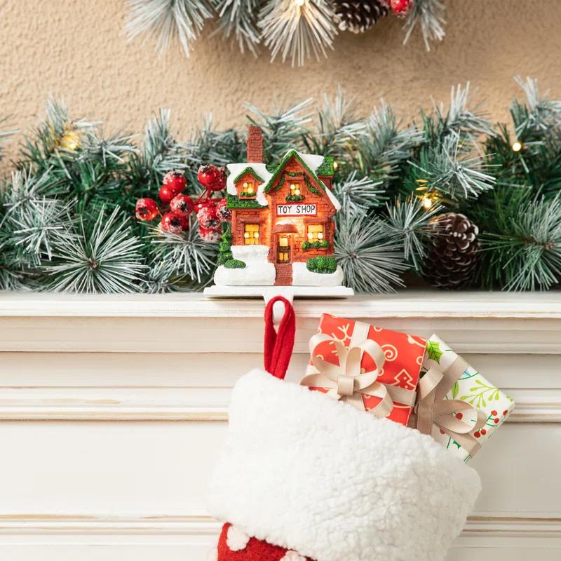 Glitzhome House Stocking Holder