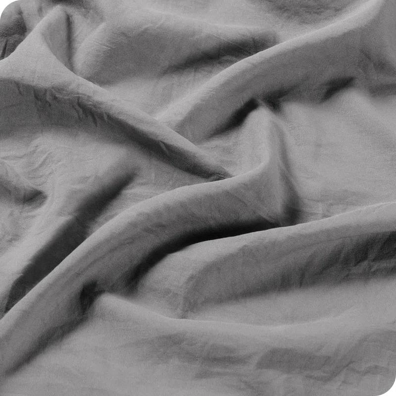 Bare Home Washed Microfiber Duvet Cover Set