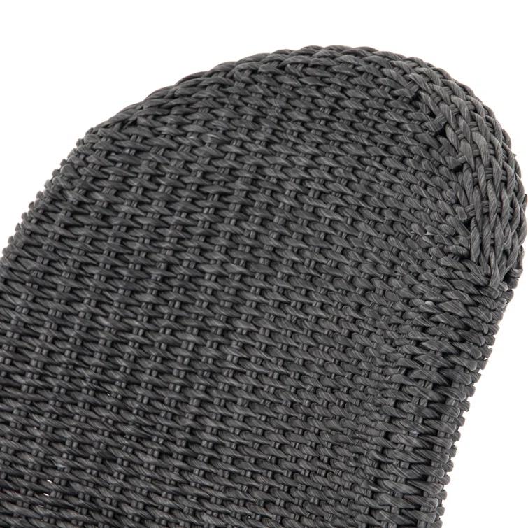 Manila Indoor / Outdoor Accent Chair - Vintage Coal