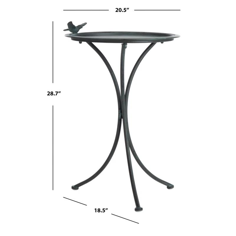 Ophelia & Co. Allison Metal Fountain Birdbath