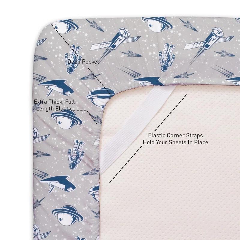 Sweet Home Collection Kids Printed Classic Microfiber Sheets