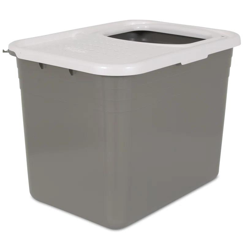 Plastic Enclosed Litter Box
