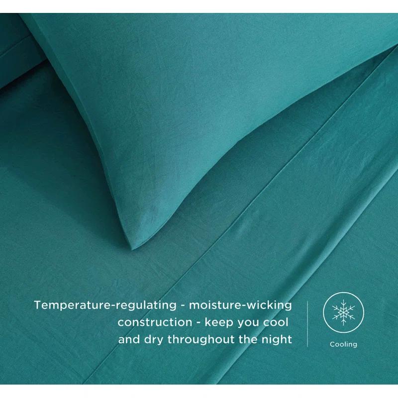 Chezmoi Collection Washed Microfiber Bedding Microfiber Sheet Set