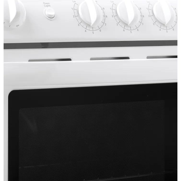 Hotpoint 24" 2.9 cu. ft. Freestanding Electric Range RAS240DMWW