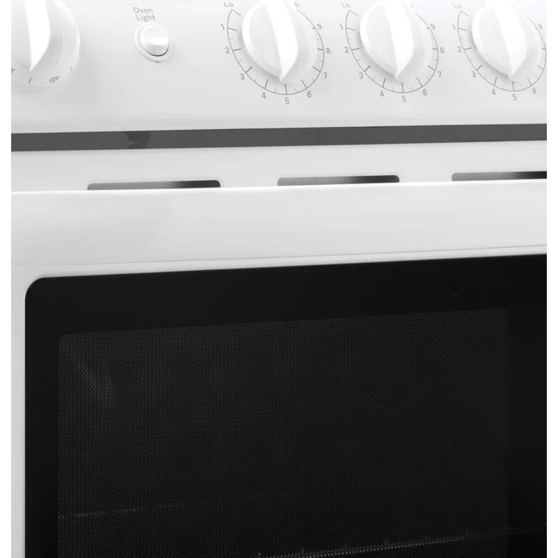 Hotpoint 24" 2.9 cu. ft. Freestanding Electric Range RAS240DMWW
