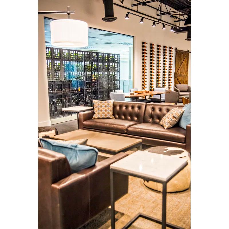 Rebrilliant Indurial Wall Mounted Wine Bottle Rack