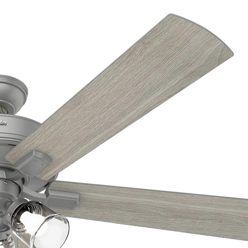 Hunter Fan 60" Crestfield 5 - Blade Ceiling Fan with Pull Chain and Light Kit Included